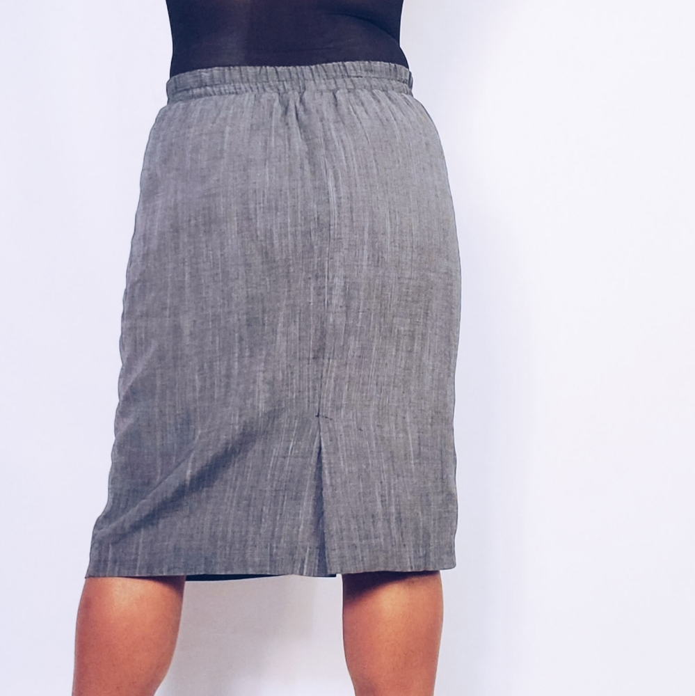 Charcoal Skirt Suit - Picture 7 of 11